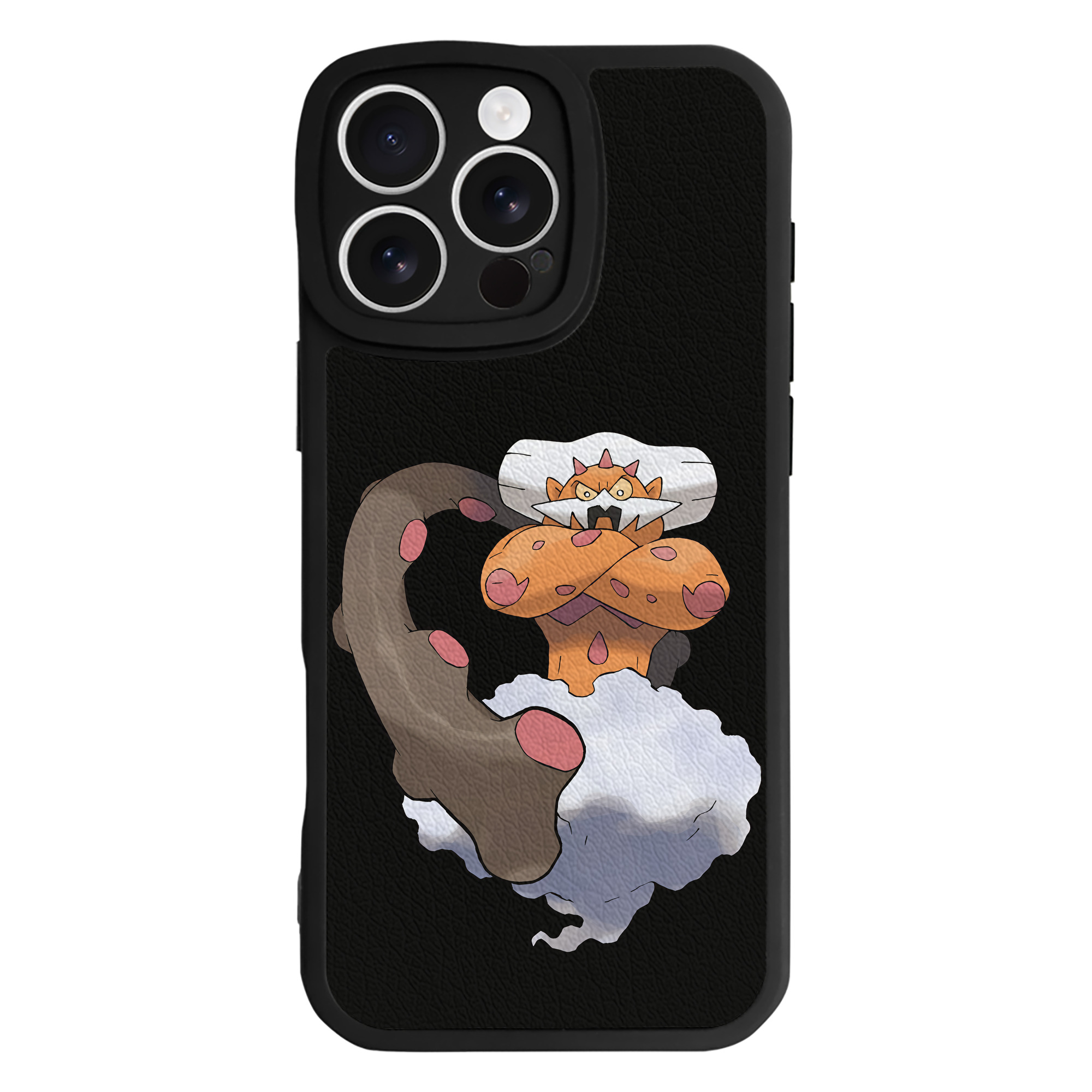 （画像用） ポケットモンスター Pokémon 【iPhone 16シリーズ対応】シリコンスマホケース（レザー調） 材質：シリコン